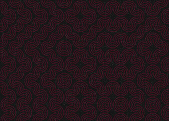 Abstract Geometric Pattern generative computational art illustration