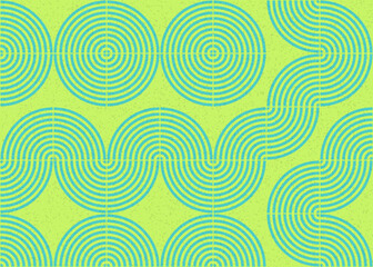 Obraz premium Abstract Geometric Pattern generative computational art illustration