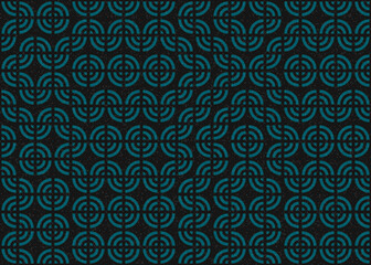 Abstract Geometric Pattern generative computational art illustration