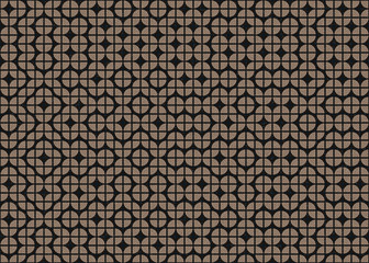 Fototapeta premium Abstract Geometric Pattern generative computational art illustration