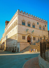 View of Palazzo dei Priori,Perugia,Italy