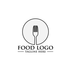 food logo icon vector template.