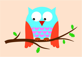 Cartoon owl