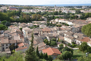 Fototapeta na wymiar Toits de Carcassonne, France