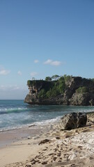 cliff wedding venue ceremony open sky natural nature Indonesia Bali dream relaxing paradise portal composition sunset summer spring