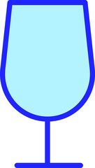 Water glass Isolated Vector icon which can easily modify or edit

