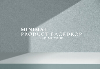 Minimal Product Backdrop Mockup