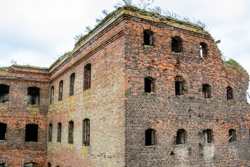 Oreshek Fortress. Shlisselburg Fortress near the St. Petersburg, Russia. Founded in 1323.