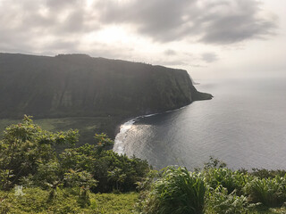 Big Island coast line