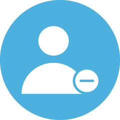 Account remove Isolated Vector icon which can easily modify or edit

