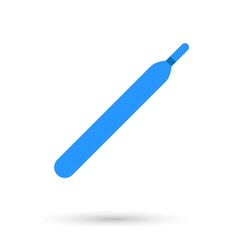 Thermometer. isolated object. Vector illustration.