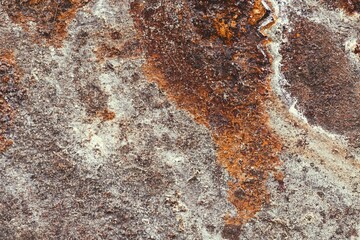 Texture of old metal and old paint