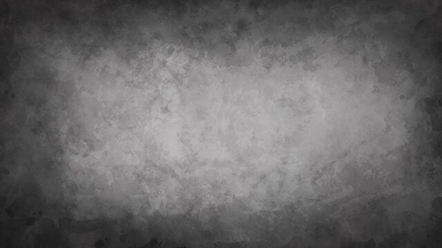 texture background grunge, black border and white center paper or wall with dark vignette and textured frame in charcoal gray design