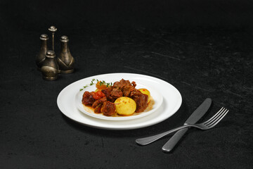 Lamb stew with potato