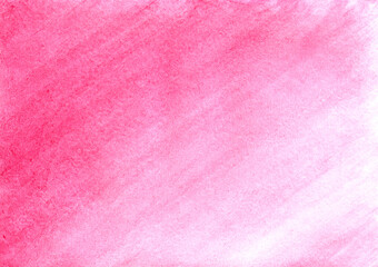 abstract pink watercolor background with space