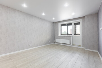 unfurnished house or apartment in bright colors
