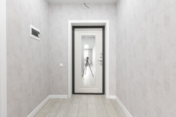 unfurnished house or apartment in bright colors