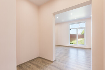 unfurnished house or apartment in bright colors
