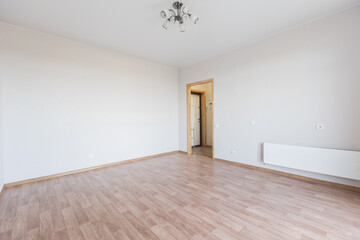 unfurnished house or apartment in bright colors