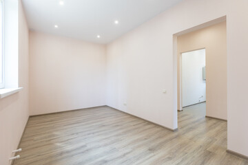 unfurnished house or apartment in bright colors