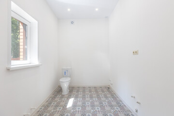 unfurnished house or apartment in bright colors