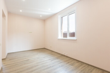 unfurnished house or apartment in bright colors