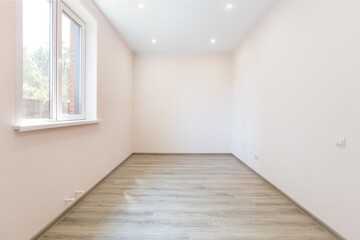 unfurnished house or apartment in bright colors