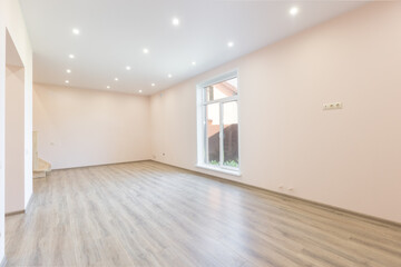 unfurnished house or apartment in bright colors