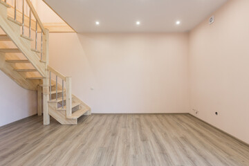 unfurnished house or apartment in bright colors