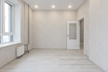 unfurnished house or apartment in bright colors