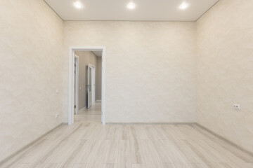 Obraz premium unfurnished house or apartment in bright colors