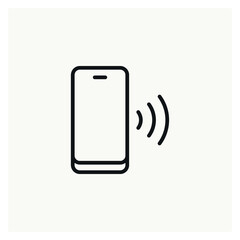 Phone Network Wireless icon vector
