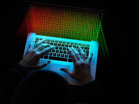 Cyber crime, A hacker using a virus to attack software