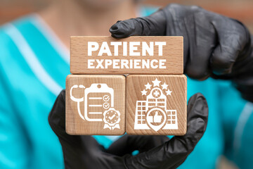 Medical concept of patient experience. Medicine client satisfaction and feedback. Pharmacy service...