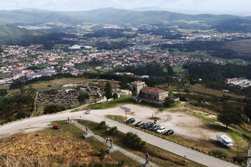 Fototapeta na wymiar mountain of Santa Tecla, A Guarda, Pontevedra, Galicia