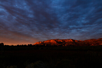 Sandia Mountain Sunset