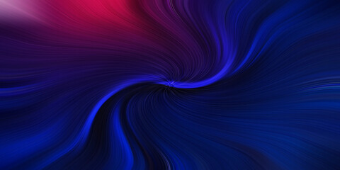 Abstract background gradient dark blue, wallpaper wave effect 