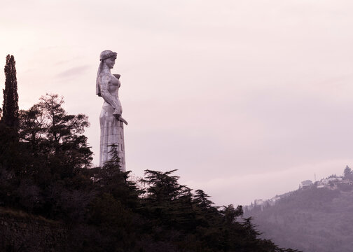 Georgia, Tbilisi, Kartlis Deda monument