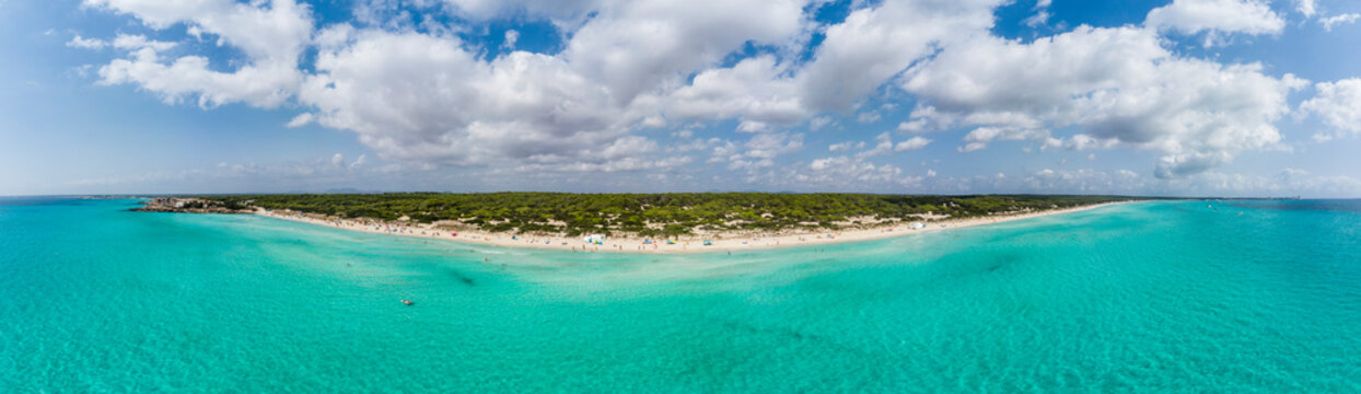 Spain, Balearic Islands, Mallorca, Rapita, Ses Covetes, Playa es Trenc