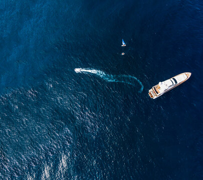 Spain, Mallorca, Palma de Mallorca, Aerial view of Calvia region, El Toro, Portals Vells