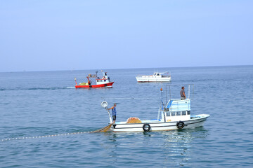 boats in the sea