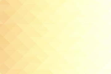 Abstract beige low-polygons generative background, illustration. Triangular pixelation.