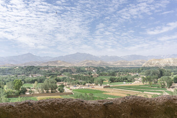 The Buddha's view of Bamiyan, Afghanistan