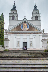 Fototapeta premium Church of St. Anthony in Sokolka in Poland, place of the Eucharistic miracle