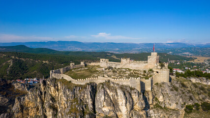 Fototapeta na wymiar BOYABAT CASTLE (BOYABAT KALESi), Boyabat, Sinop, Turkey.