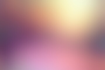 Fantasy pink sky blur background with yellow light top. Wonderful defocus empty illustration.