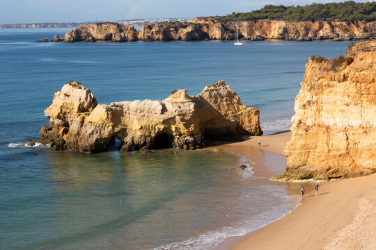 Beach, Praja da Rocha, Algarve, Portugal