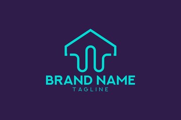 sound wave studio, music logo, sound logo, application letter w logo