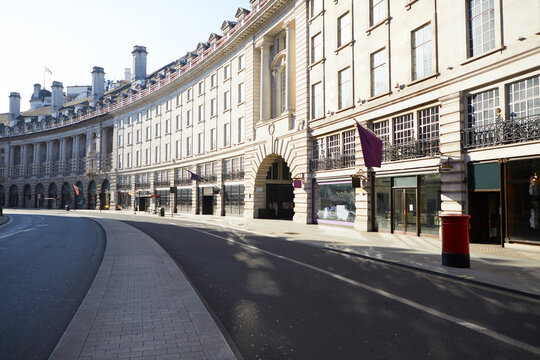 UK, England, London, Hydrant on empty Regent Street