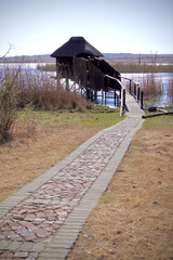 Birdwatching hideaway at Rietvlei Dam, Gauteng, South Africa